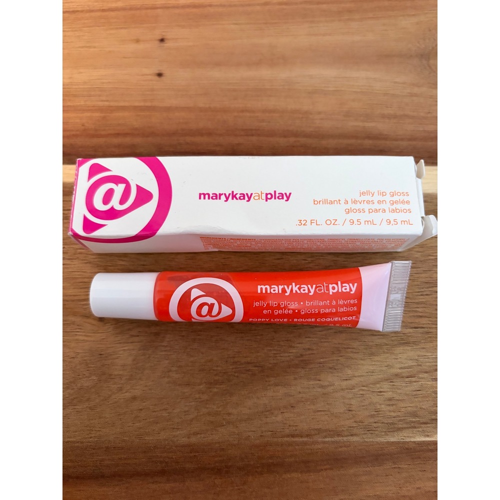 Mary Kay At Play Poppy Love Jelly Lip Gloss New in Box
